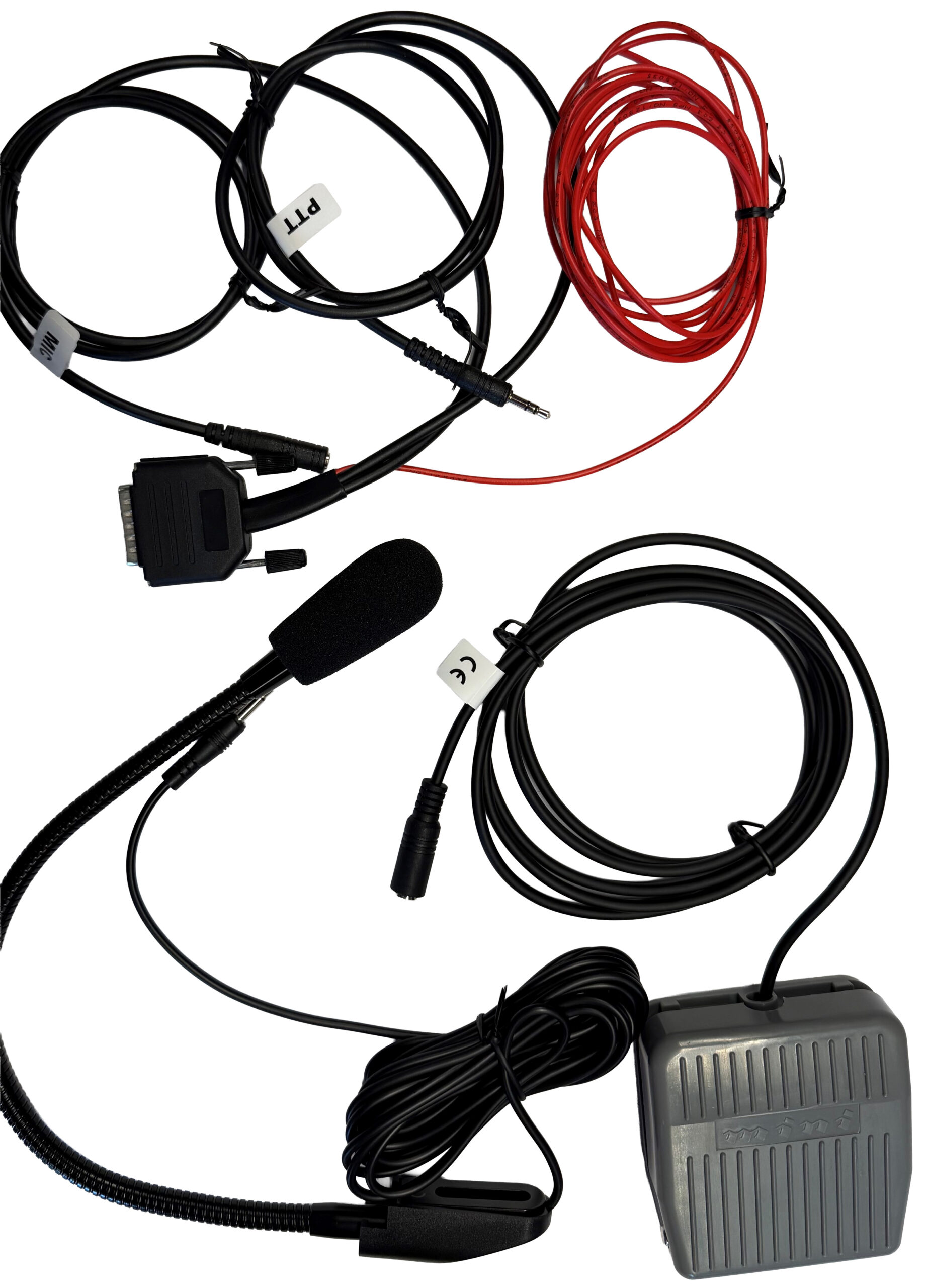 49017_ny Hytera Kranførerpakke m/fotpedal til MD785/HM785/HM655/HM685 - Bild 1