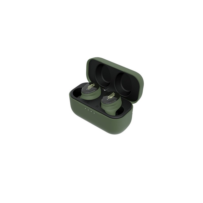IT-18_1200X-1 ISOtunes headset Sport Calibre millitærgrønn - Bild 1