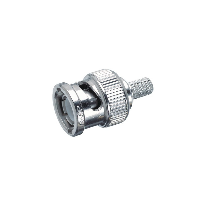 antennekontakt-han-crimp-bnc-rg-58 Kontakt, BNC, male, straight, crimp, RG58, FF195 - Bild 1