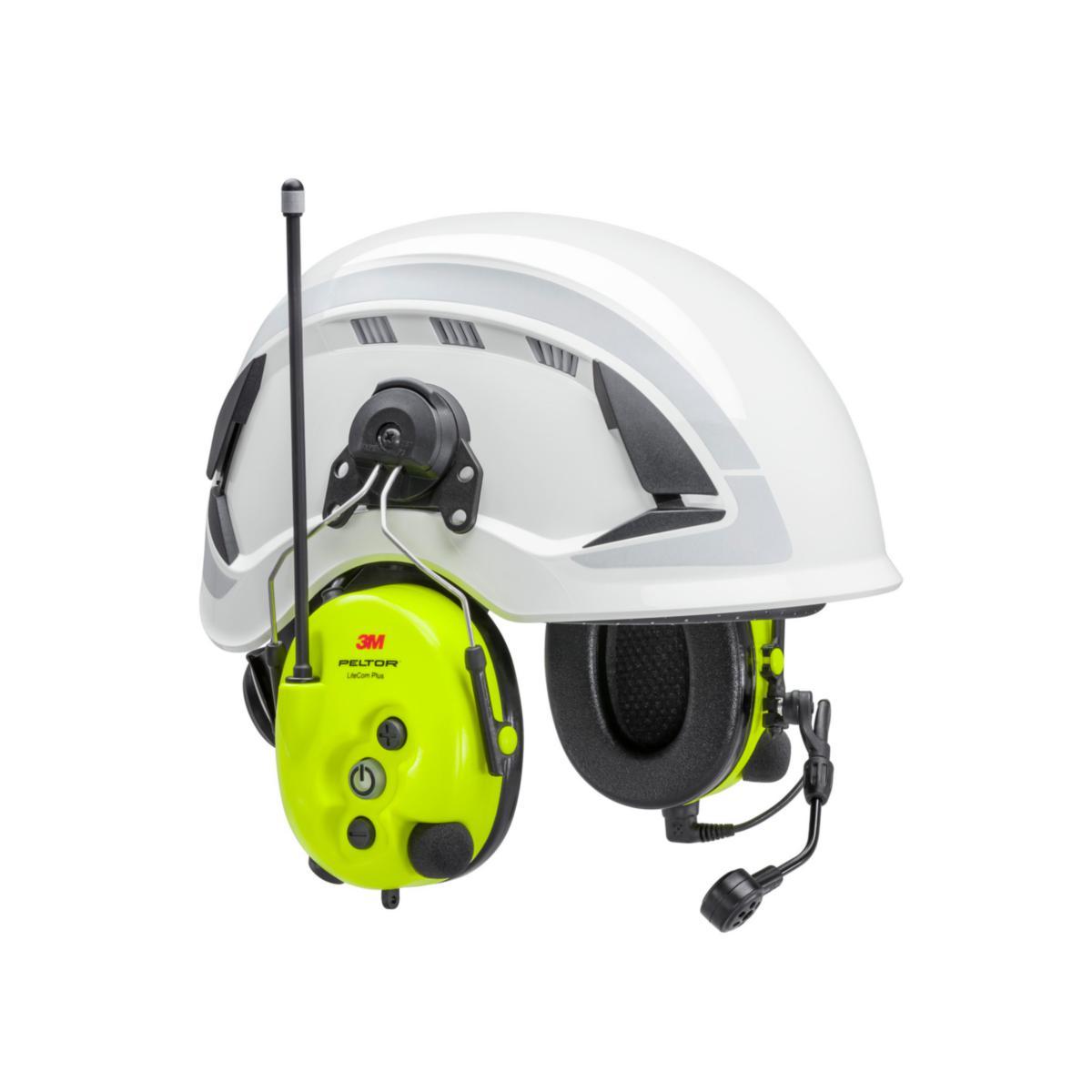 MT73H7P3E4410EU Peltor LiteCom Plus PMR 446 m/hjelmfeste - Bild 1