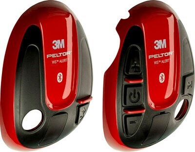 210300-664-RD_1200X-1 3M™ PELTOR™-Kåpskal för WS™ ALERT™ headset, röda, 1 par (vänster+höger) - Bild 1