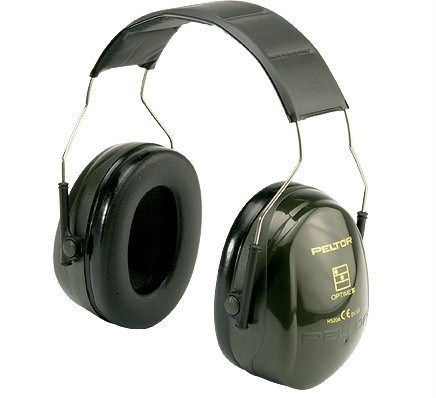 H520A407GQ_1200X-1 Peltor Optime II m/hodebøyle grønn - Bild 1